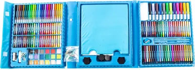 🎨 Super Mega 208 PCS Art Set — একসাথে রঙ, ক্রেয়ন, পেনসিল, প্যাস্টেল আর পেইন্ট! শিশুর সৃজনশীলতার সব রঙ এখন এক স্যুটকেসে। 🧳✨