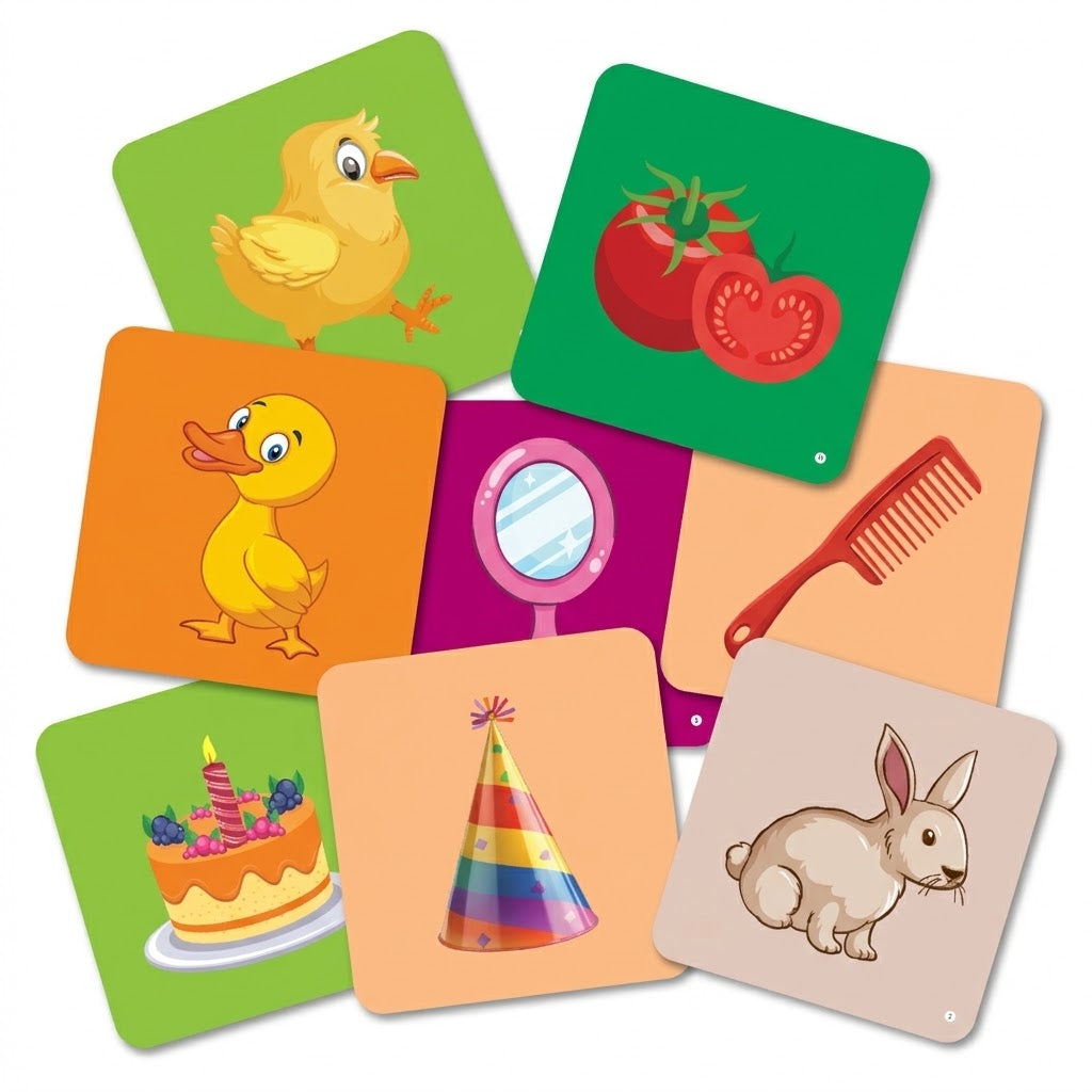 Smart BABY VISION Stimulation Cards 18-36 MONTHS Stage-4 Colorful Visual Stimulation Cards