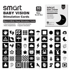 Smart BABY VISION Stimulation Cards (0-3 MONTHS) Stage-1