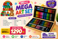180Pcs Kids Drawing Painting Set Wood Box Art Set Children Drawing Supplies